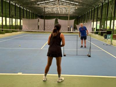Enjoy tennis court in koh mak island near koh chang