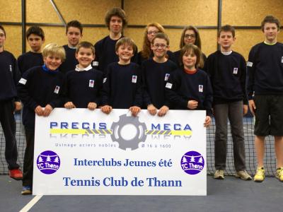 Les jeunes du TCT se préparent aux interclubs été