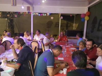 Une terrasse conviviale...