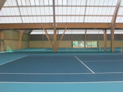 Les courts couvers sont presque prêts !