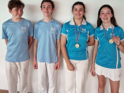 Nos jeunes champions et championnes Baline 2022