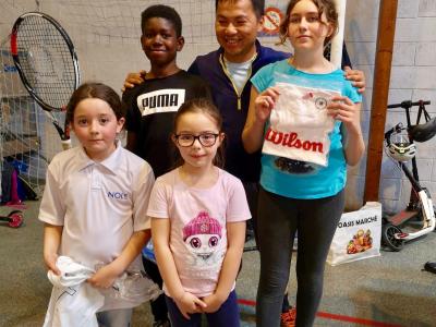 Le stage Ecole de tennis juin 2019