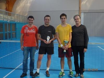 Finalistes messieurs du tournoi seniors 2015