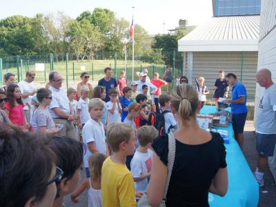 La fête de l'école de tennis