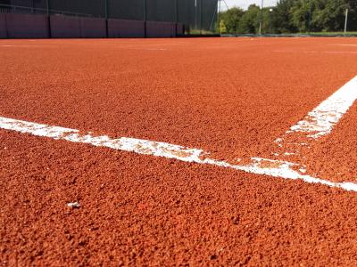 Ca y est la terre battue est là! Fin août 2015
